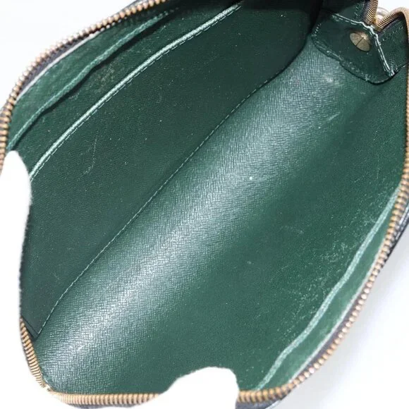 LOUIS VUITTON Taiga Baikal Clutch Bag Epicea - Picture 10 of 14